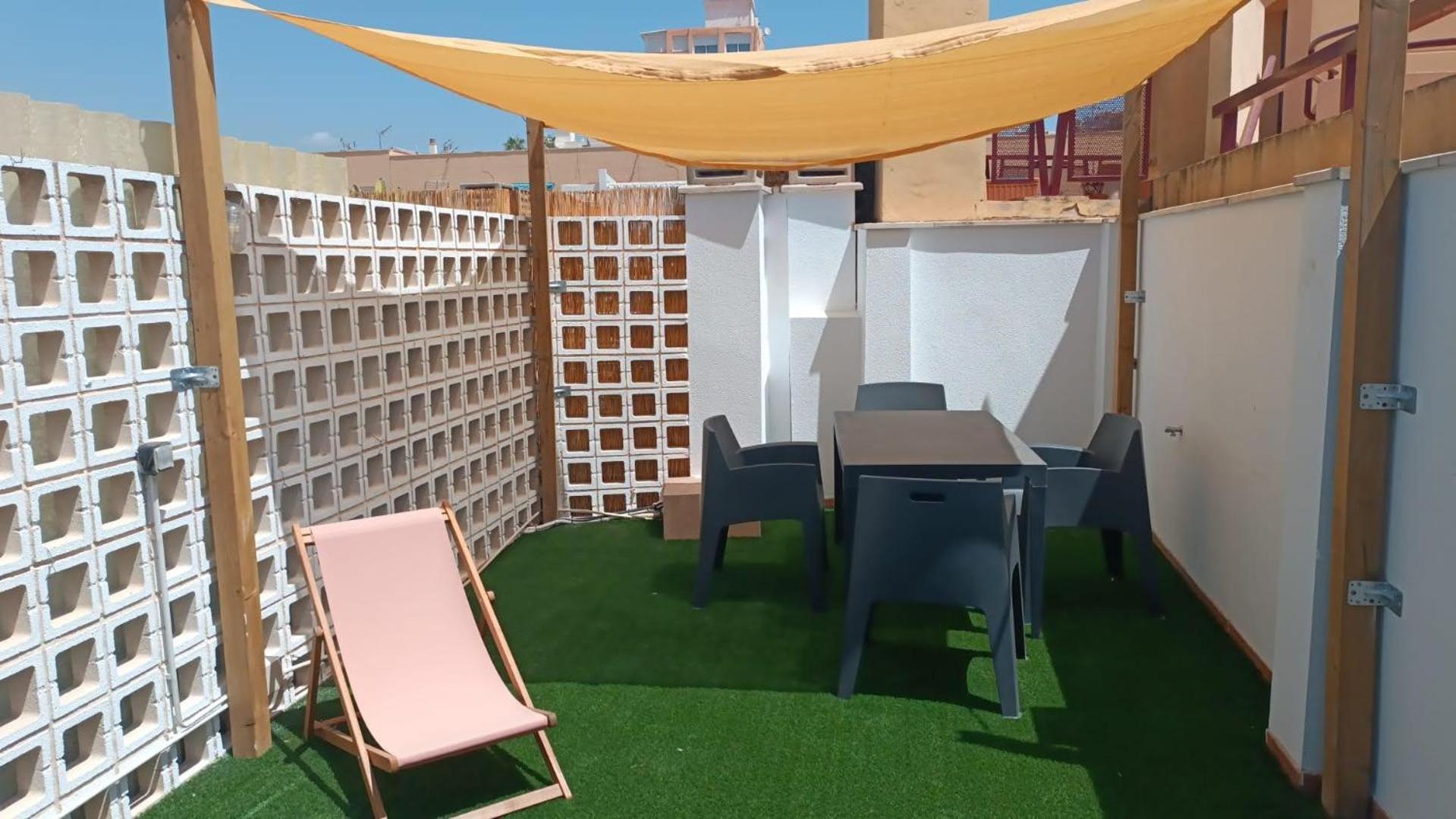 Estudio Centro Malaga Terraza Y Barbacoa Exteriér fotografie